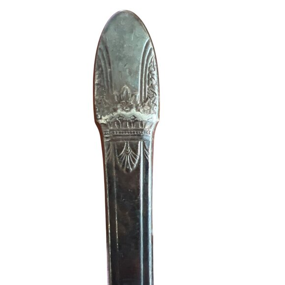 Vintage Rogers Bros First Love Silver plated Dinner Knife Patina - Picture 3 of 4